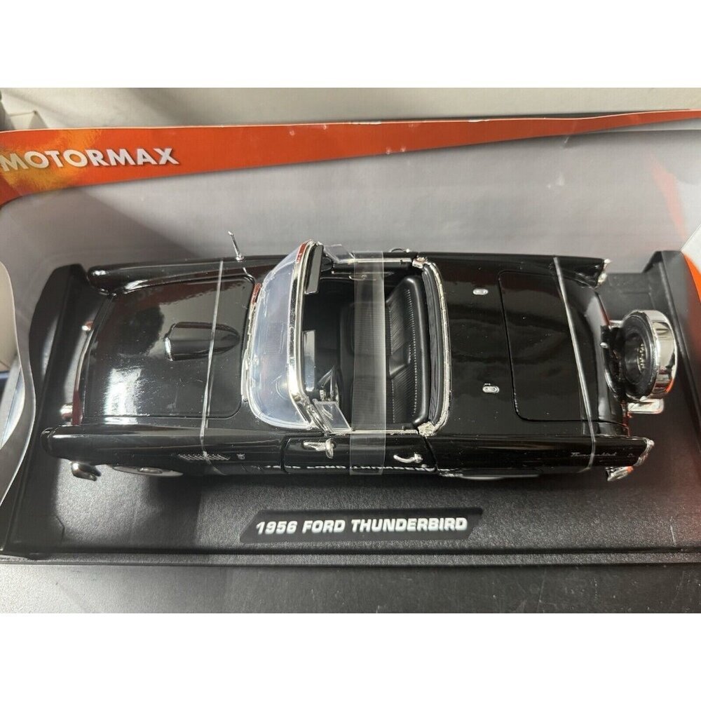 1956 Ford Thunderbird 73173TC Black "Timeless Classics" 1/18 Diecast. Box Damage